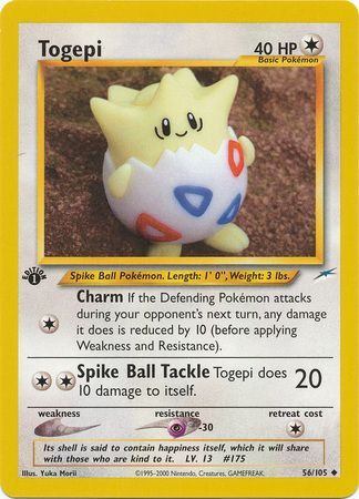 Togepi - 56-105 1st Edition