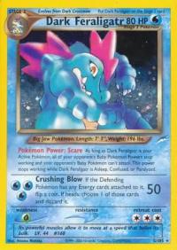 pokemon neo destiny dark feraligatr 5 105