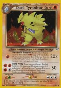 pokemon neo destiny dark tyranitar 11 105