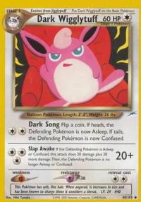 pokemon neo destiny dark wigglytuff 40 105