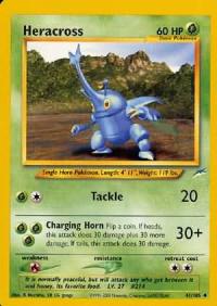 pokemon neo destiny heracross 41 105