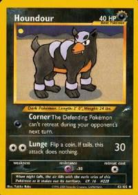 pokemon neo destiny houndour 43 105