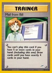 pokemon neo destiny mail from bill 105 105