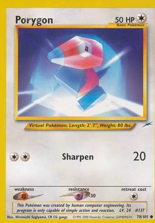 Porygon - 78-105