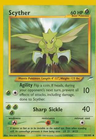 Scyther - 55-105