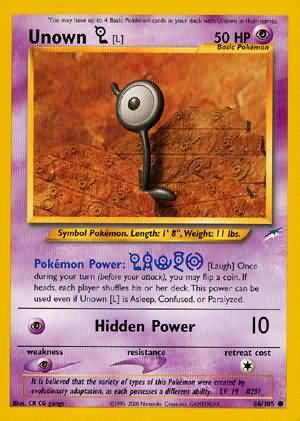 Unown L - 86-105