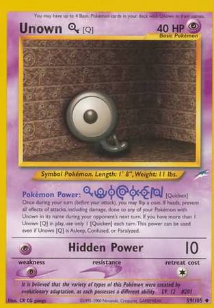 Unown Q - 59-105