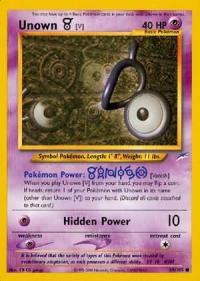 pokemon neo destiny unown v 89 105