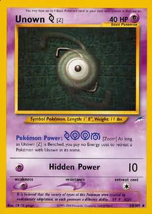 Unown Z - 60-105