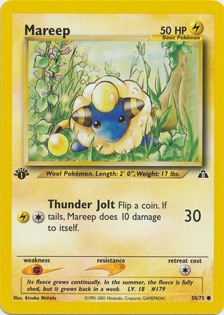 Mareep - 58-75 -1st Edition