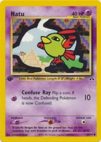 pokemon neo discovery 1st edition natu 59 75 1st edition