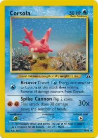 pokemon neo discovery corsola 37 75