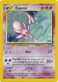 pokemon neo discovery espeon 1 75