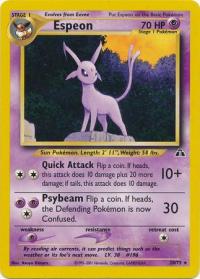 pokemon neo discovery espeon 20 75