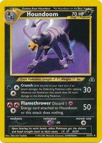 pokemon neo discovery houndoom 23 75