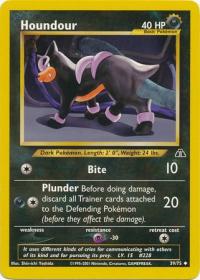 pokemon neo discovery houndour 39 75