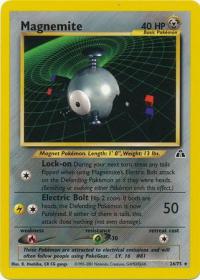 pokemon neo discovery magnemite 26 75