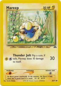 pokemon neo discovery mareep 58 75