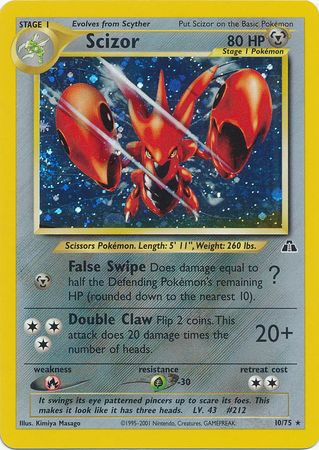 Scizor - 10-75