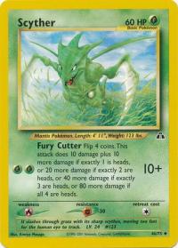 pokemon neo discovery scyther 46 75