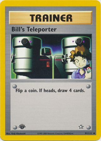 Bill's Teleporter- 91-111 - 1st Edition