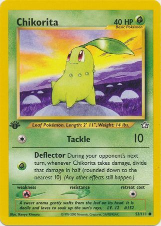 Chikorita - 53-111 - 1st Edition