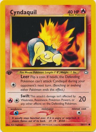 Cyndaquil - 56-111 - 1st Edition