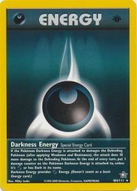 pokemon neo genesis 1st edition darkness energy 104 111 1st edition