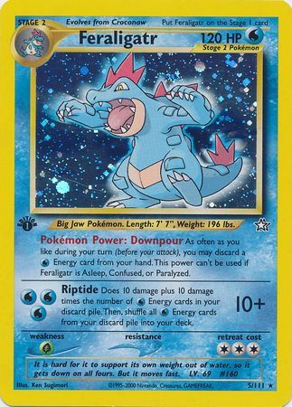 Feraligatr - 5-111 - 1st Edition