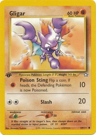 Gligar - 59-111 - 1st Edition