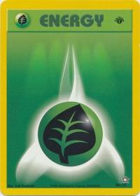 pokemon neo genesis 1st edition grass energy 108 111 1st edition