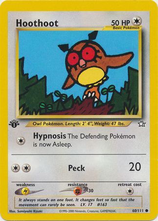 Hoothoot - 60-111 - 1st Edition