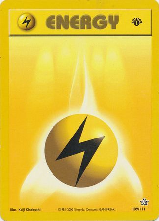Lightning Energy - 109-111 - 1st Edition