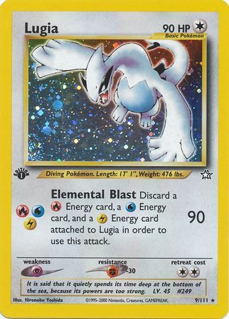 Lugia - 9-111 - 1st Edition