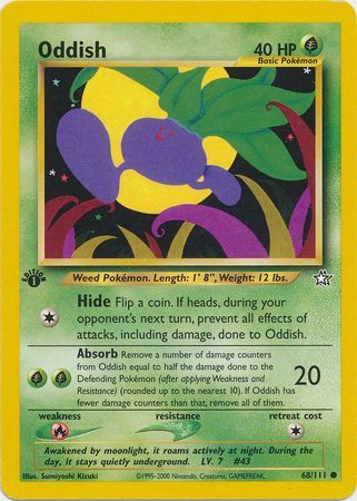 Oddish - 68-111 - 1st Edition