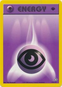 pokemon neo genesis 1st edition psychic energy 110 111 1st edition