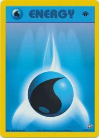 pokemon neo genesis 1st edition water energy 111 111 1st edition