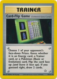 pokemon neo genesis card flip game 92 111