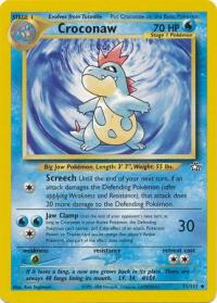 pokemon neo genesis croconaw 31 111