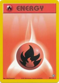 pokemon neo genesis fire energy 107 111