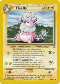 pokemon neo genesis flaaffy 34 111