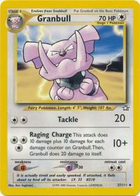 pokemon neo genesis granbull 37 111