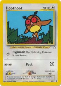 pokemon neo genesis hoothoot 60 111