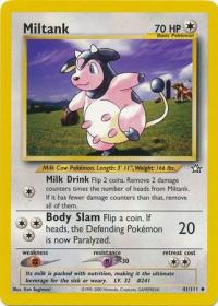 pokemon neo genesis miltank 41 111