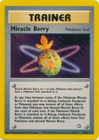 pokemon neo genesis miracle berry 94 111