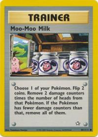 pokemon neo genesis moo moo milk 101 111