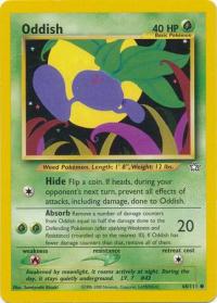 pokemon neo genesis oddish 68 111