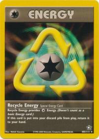 pokemon neo genesis recycle energy 105 111