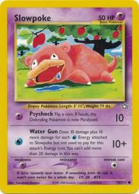 pokemon neo genesis slowpoke 73 111