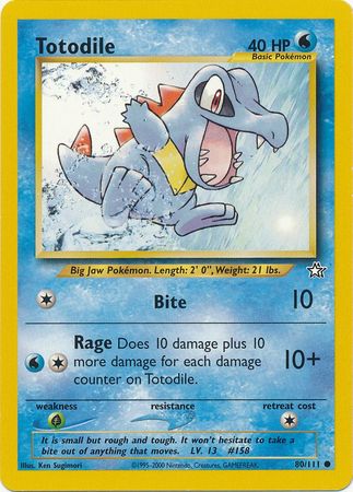 Totodile - 80-111